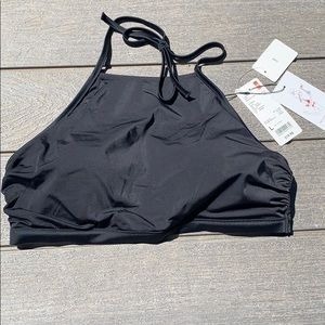 NWT Uniqlo High neck halter bikini top!